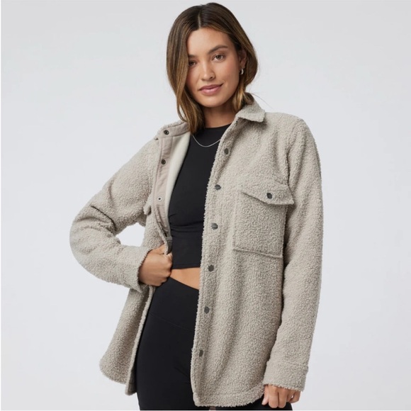 Vuori Jackets & Blazers - Vuori Sycamore Shirt Jacket Shacket - XS - Dark Salt